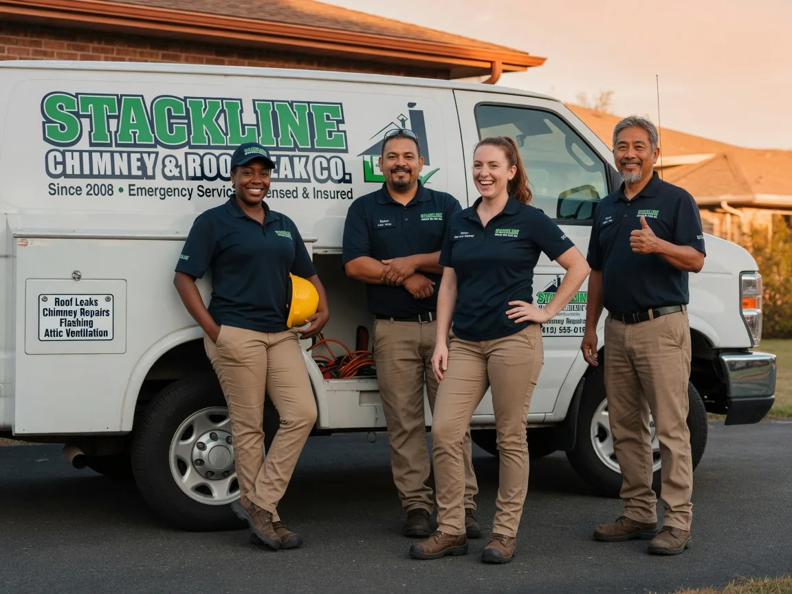 Chimney flashing repair company in Grafton, IL
